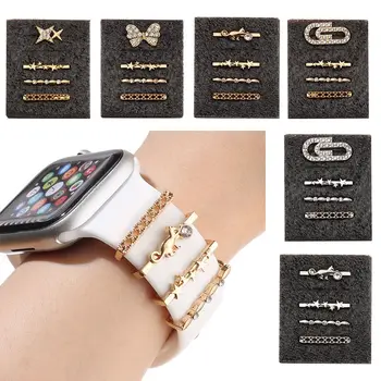Аксесоари с каишка-пеперуда за каишка за Apple Watch, Декоративно пръстен за окачване на китката, украса за каишка за Apple Watch, каишка за часовник.