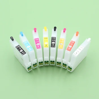 8 Цвята Съвместим зареждащи мастило патрон с чип ARC за принтер Epson SureColor P400 SC P400 T3240-T3249