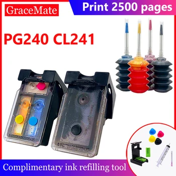 Мастилницата pg240 cl241 ПГ 240 CL 241, Съвместим с тонер касета за принтер canon pixma MX392 MX439 MX452 MX459 MX522 MG2220 MG3122