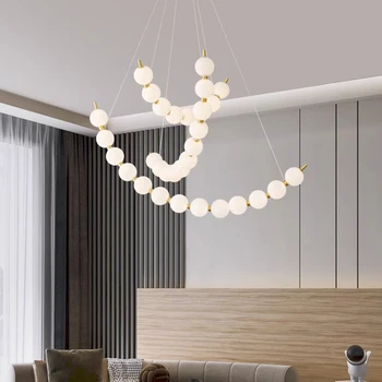 Модерен светлина луксозни полилеи вътрешно осветление на Тавана лампа, висящи осветителни тела, полилеи led вътрешно осветление за всекидневната