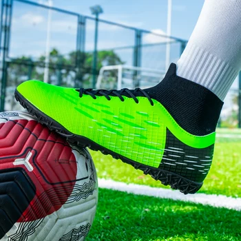 Качествена футболни обувки, футболни обувки, Mbappé, Здрави, Леки и Удобни футболни обувки, Улични маратонки с шипове за мини-футбол на Едро