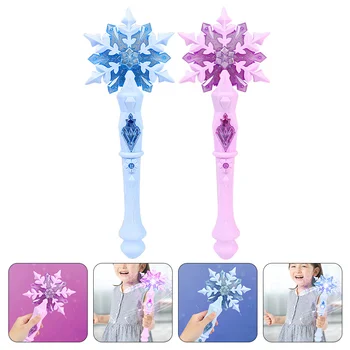 Светещи Вълшебни Пръчици Snowflake Light Пръчици за украса на Магически Пръчки За Момичета, Подаръци За Рожден Ден