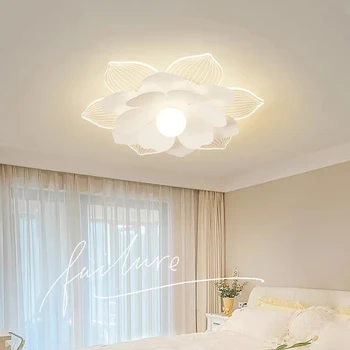 Плафониери Nordic LED, Бяло вътрешно осветление, Декорация на дома, Хол, Спалня, малка странична лампа, Дрешник, Балконная лампа.