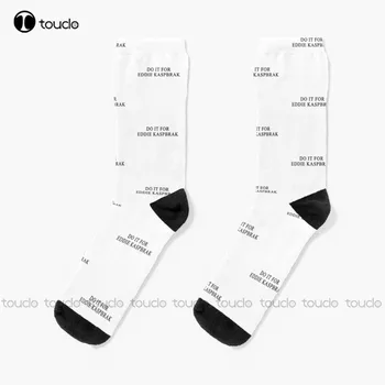 Направи това, за Еди Каспбрака Чорапи Аниме Чорапи Коледен Подарък За Нова Година Унисекс Възрастни Юношески Младежки Чорапи С Цифрово Принтом 360 ° Модни Нови