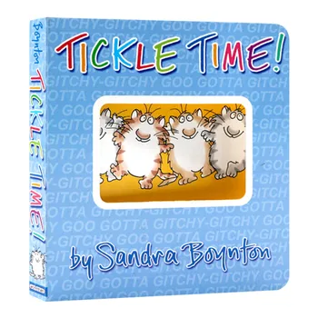 Tick Time, Сандра Boynton, Детски книжки за деца на възраст 1, 2, 3 години, английска книжка с картинки 9780761168836