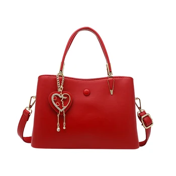 Дамски чанти от мека кожа, луксозни дизайнерски 3-слойна чанта през рамо, дамски чанти през рамо с голям капацитет, брандираната чанта-месинджър Изображение 0