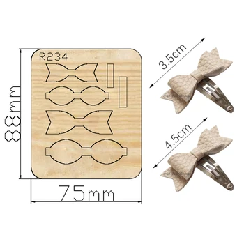 Панделки Дървени шаблони за рязане на Декор за ДОМА със Собствените си ръце е Подходящ за пазара на Универсална машина за рязане /R234