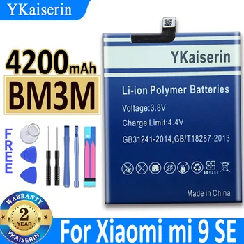 4200 mah YKaiserin Батерия BM3M за Xiaomi 9 Se Mi9 SE Mi 9SE Висококачествена Подмяна на Bateria 