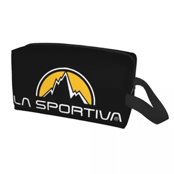 Пътна чанта за тоалетни принадлежности с логото на La Sportiva, козметичен органайзер за грим Kawaii, Органайзер за козметика за жени, кутия за съхранение на козметиката