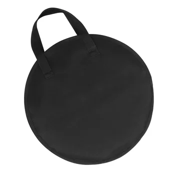 Калъф за съхранение бубна, 10-инчовата чанта за разглеждане на барабана, черно ръчен куфар, водоустойчива чанта за инструменти