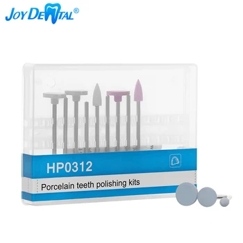 JOY СТОМАТОЛОГИЧЕН 12ШТ Комплекти за полиране на порцеланови зъби HP 0312 за низкоскоростного на върха Прост набор за полиране и възстановяване