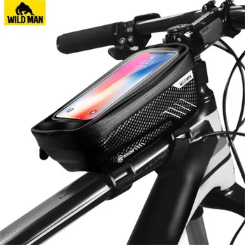 6,2-инчов Велосипедна чанта, калъф за мобилен телефон, велосипедна непромокаемая Предната чанта Мтб, велосипедна горната чанта за велосипеди, аксесоари за велосипед