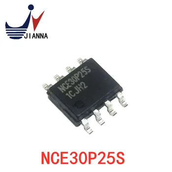 NCE30P25S СОП-8-30V/-25A P-канален MOS полеви транзистор нова чиста енергия Изображение 0