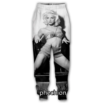 phechion/Нови Мъжки/Дамски Ежедневни Панталони С 3D Принтом Певицата Мадона, Модни Градинска Дрехи, Мъжки Свободни Спортни Дълги Панталони F142