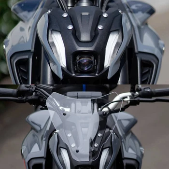 НОВО Спортно Предното Стъкло Въздушен Дефлектор + скоба За YAMAHA MT-07 MT 07 MT07 2021 2022 Предния Екран Мотоциклет Изображение 1
