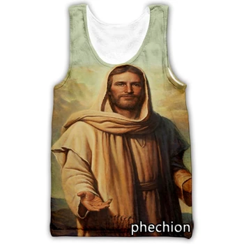 Phechion/ Нови Модни Дамски/Мъжки Блузи с 3D Принтом 