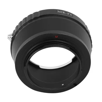 Черен адаптер за обектив Nikon F AI към камерата Fujifilm X Mount, подходяща за Fuji X-E1 DC287 Изображение 3