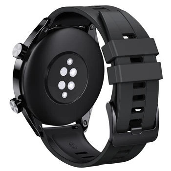 Силиконов ремък за спортни часа Huawei Watch 4 / Huawei 4 Pro / Huawei Watch GT3 - Быстросъемный, съвместим с дышащим wsop гривна Изображение 4