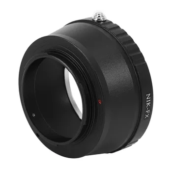 Черен адаптер за обектив Nikon F AI към камерата Fujifilm X Mount, подходяща за Fuji X-E1 DC287 Изображение 5