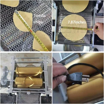 Автоматична машина за приготвяне на питки Електрическа машина за приготвяне на Тортила-палачинки Изображение 5