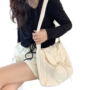 Практически найлонова чанта през рамо с панти капак за ежедневните поръчки и занимания Изображение 3