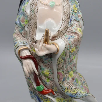 Статуята на Гуаньинь, керамични статуя на ръчно рисувани, Богинята на Милосърдието, Майка-Буда Изображение 3
